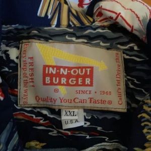 Vintage In N Out Hawaiian style short sleeve
